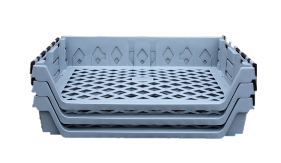 TK045 3-SIDED STACK AND NEST TRAY
