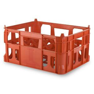 TK009 SMALL 20 BOTTLE DIVIDER STACKING CRATE